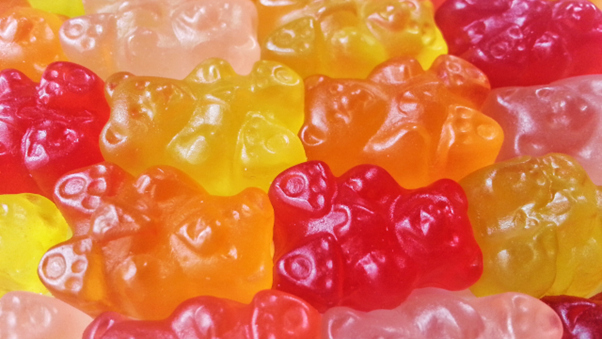 How Gummi Bears used to look in the past.